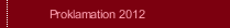 Proklamation 2012